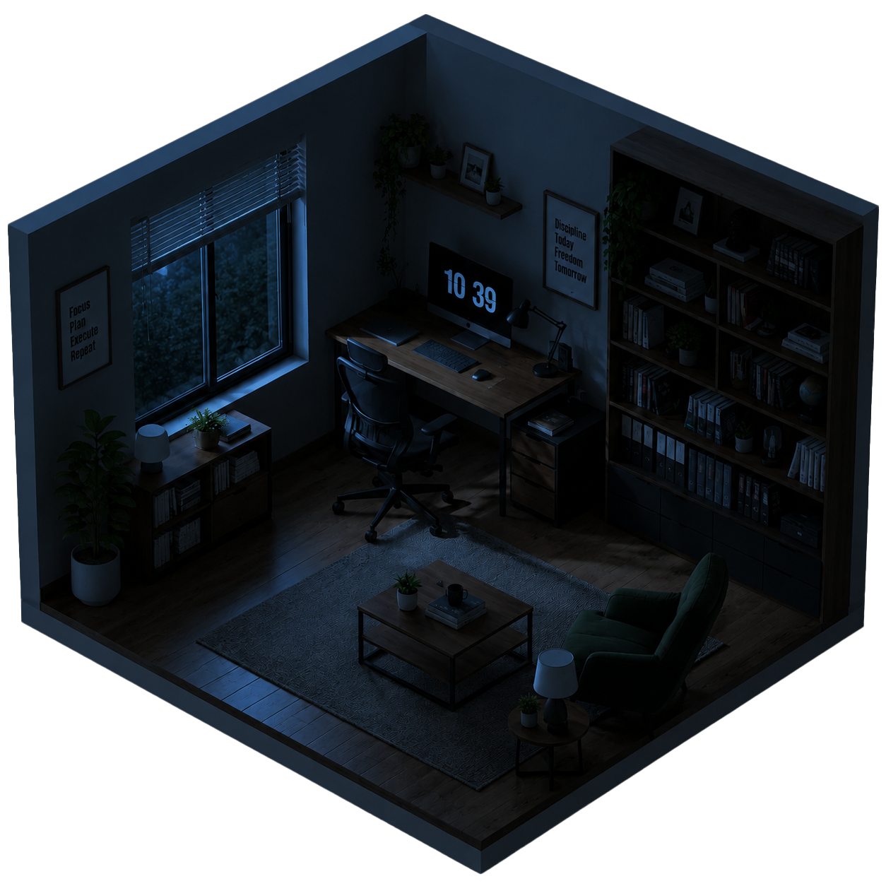 Room light off
